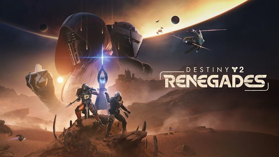 Copertina Destiny 2 Renegades crossover Star Wars: armi ed armature esotiche